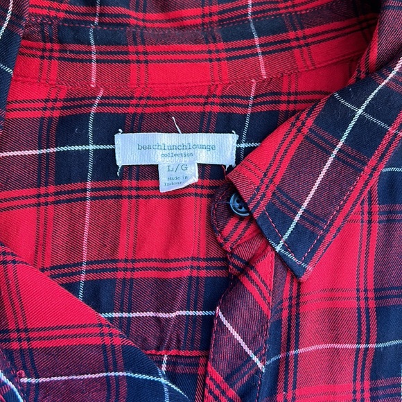 Plaid Button-Up - Picture 2 of 5
